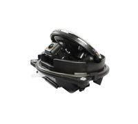 Cámara de Visión Trasera para VW Golf 7/GTI/R/GTE/R-Line Golf 7.5/GTI/R/GTE/R-Line Golf MK7/7.5/GTI/R, Cámara de visión Trasera para Coche con Logotipo abatible (Lente Dorada G7 AHD720P-AHD1080P)