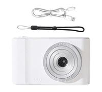 Cámara de vlog, cámara de vídeo con Enfoque automático | Cámara compacta 4K 4400W sin Tarjeta de Almacenamiento - Puntos y tiros con cámara Digital Digital con Zoom Digital 8X PA