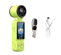 Cámara de vlogging con refrigeración, cámara individual verde