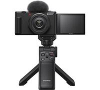 Cámara de vlogging Sony ZV-1F (negra) + Sony GP-VPT2BT (negra) nuevo