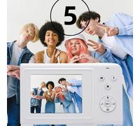 Cámara de vlogueo 4K de 56 MP: enfoque automático, zoom 16x 2.4