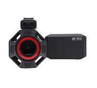 Cámara de Vlogueo WiFi, Cámara Digital 4K para Fotografía, Pantalla a Color, Enfoque Automático, Zoom Digital de 50X (Black)