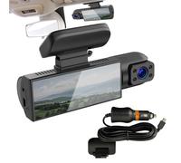 Cámara del salpicadero del Coche - Full HD CAM, grabadora de visión Nocturna del Coche | Grabación del Delantero ángulo de conducción Amplio Angular g Sensor detección de en