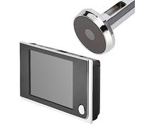 Cámara del visor de la puerta,Tangxi Visor digital de puertas con pantalla LCD 3.5 pulgadas+cámara HD 720P+monitoreo 24 horas+ángulo de visión 120°,cámara electrónica para la seguridad del hogar