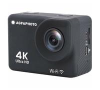 AGFAPHOTO - Cámara Deportiva - AC9000 - Real 4K 30FPS, Estabilización EIS, Gran Angular 170°, Carcasa Sumergible 30m - WiFi - 18 Accesorios Incluidos