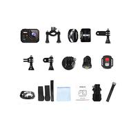 Camara Deportiva, Cámara de acción 4k Resistente al Agua HD con Pantalla de Control Remoto, cámara Deportiva 4K, grabadora de Disco, cámara Deportiva, cámara de acción de esnórquel,Al Aire Libre, D
