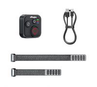 Cámara deportiva con control remoto Bluetooth para Insta360 y Hero Series, Bluetooth 5.1, distancia remota de 50 m, impermeable, duración de la batería de 96 horas, ABS + silicona, 23 g, montaje