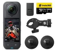 Cámara Deportiva Insta360 X5 Motorcycle Bundle 8K UHD WIFI 360º Estabilización Avanzada BT