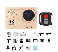 Camara Deportiva, Mini cámara de acción pantalla de 2,0 pulgadas 30FPS/170D cámara de impermeable cámara de telecontrol subacuática Ultra HD 4K cámara de acción ,Al aire libre, Deportes, Vídeo(32G Car