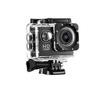 Cámara deportiva subacuática de 170 grados de visión amplia reciclada 4K/15FPS velocidad de fotogramas para conducir y ciclismo, cámara de acción impermeable