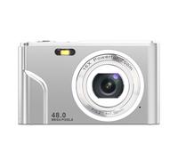 Cámara digital 1080P 48 megapíxeles zoom 16x Silver