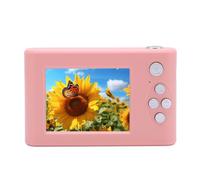 Cámara Digital 1080p FHD 48MP con Pantalla LCD de 2.4, 8X Zoom Digital, Cámara de Vlogging Portátil Compacta Cámara para Niños para Niños para Adolescentes (Rosáceo)