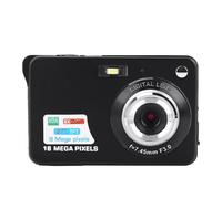 Cámara Digital 1080P, FHD Cámara Compacta con Pantalla de LCD 2.7in, Mini Cámara Portátil con Batería para Niños Principiantes y Adolescentes (Negro)