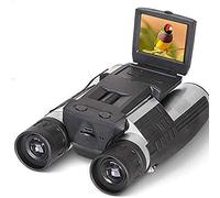 Cámara Digital 1080p, LCD de 2.0", 12x32 HD, binoculares Negros Plegables con cámara Digital incorporada, nuevos Full HD