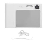 Cámara Digital 2.4 Inch IPS Color Screen 48MP High Resolution 1080p Video Grabación 8X Zoom Digital Cámara compacta Recargable para Selfies de Viaje de fotografía (64 GB)