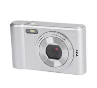 Cámara Digital 2.7K, Cámara Digital Cámara de Apuntar y Disparar Pantalla IPS de 2.4 Pulgadas Zoom Digital 8X Cámara Compacta de Vlogging con Enfoque Automático y Flash para