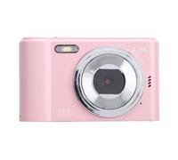 Cámara Digital 2.7K, Zoom Digital 8X Cámara Vlog de 48MP, Pantalla de 2.4 Pulgadas, Luz de Relleno Incorporada, Soporte de Transmisión de Datos USB, Enfoque Automático, Cámara de