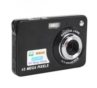 Cámara Digital 48MP 4K 8X Zoom Anti Shake 2.7 Pulgadas TFT Display Autococus Face Auto Beauty Filtro Multi Color Camina para Estudiantes HD Photo Video: 48MP Digital