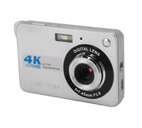 Cámara Digital 48MP 4K, Cámara Vlogging con Zoom Digital 8X, Cámara Compacta de Bolsillo Antivibración con Enfoque Automático con Pantalla de 2,7 Pulgadas, con Luz de Relleno,