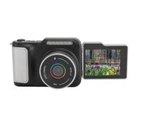 Cámara Digital 48MP 4K, Visión Nocturna por Infrarrojos, Lapso de Tiempo, Fotografía en Cámara Lenta para Niños, Principiantes,Cámara de Fotografía Macro, Cámara Web,Enfoque Rápido