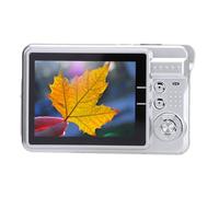 Cámara Digital, 4K 48MP Autofocus Vlogging Cámara 8X Zoom Digital Cámara de Viaje con Cordón Anti Vibración Compacta Portátil Pequeña Apunta y Dispara Cámaras Digitales para