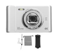 Cámara Digital 4K 50mp 8X Zoom Digital 2.4 Pulgadas Pantalla de Color de Color portátil diseño Compacto Recargable para niños fotografía de Viaje para Principiantes (64 GB)