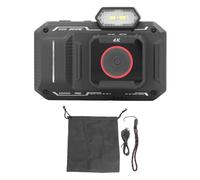 Cámara digital 4K 65MP HD 18X Zoom digital de 2.88 pulgadas, pantalla LCD de 2.88 pulgadas, múltiples filtros, enfoque automático, antivibración, videocámara, blog, grabación de vida (negro)