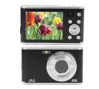 Cámara Digital 4K con Modo de Vídeo, Cámara Web USB con Enfoque Automático de 48 MP, Zoom de 16 Aumentos, Pantalla IPS de 2,8 Pulgadas, Batería de Larga Duración para Niños,