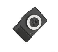 Cámara digital 4K con resolución Ultra HD de 6400 W, pantalla IPS abatible de 2.8 pulgadas, zoom digital de 16X, batería recargable para fotografía de viajes (negro)