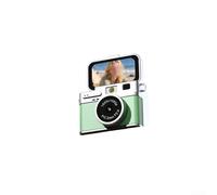 Cámara digital 4K construida alrededor del comportamiento de enfoque fácil de usar y adaptación de escena asistida por flash para uso diario (verde)