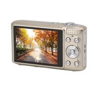 Cámara Digital 4K de Alta Definición de 58 MP C Act para Adolescentes con Pantalla IPS de 2,88 Pulgadas, Zoom de 16x, Fotografía Automática, de Viajes y Vlogging (Gold)