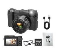 Cámara digital 4K, grabadora de zoom óptico 40X, dispositivo de vlogging de 48 megapíxeles, equipo de fotografía multifunción avanzado, equipo de filmación profesional para documentales, viajes