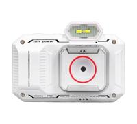 Cámara Digital 4K para Fotografía, Cámara de Enfoque Automático Antivibración con Zoom de 65MP 18X, Cámara Vlog Pequeña y Compacta, Disparo Macro, Filtro, Temporizador Automático