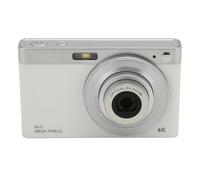 Cámara Digital 4K para Fotografía, Cámara de Vlogging Selfie con Enfoque Automático y Zoom de 16X con Pantalla IPS de 2,88 Pulgadas para Amigos y Familiares, Videocámara Pequeña