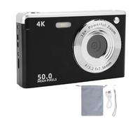 Cámara Digital 4K para Fotografía y Video, Cámara de Volumen de 50mp de Enfoque Automático con Luz de Relleno 2.8 Pulgadas 16x Zoom, Cámara Anti Shake para Paisaje de Retrato