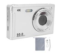 Cámara Digital 4K para Fotografía y Video, Cámara de Volumen de 50mp de Enfoque Automático con Luz de Relleno 2.8 Pulgadas 16x Zoom, Cámara Anti Shake para Paisaje de Retrato