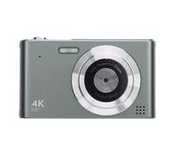 Cámara Digital 4k, Punto de Enfoque Automático de 48MP 16x y Cámara de Disparo con Pantalla de 2,4 Pulgadas de IPS, Flash Incorporado, Anti Shake, Detección de Cara (Green)