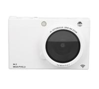 Cámara Digital 4K, Vídeos e Imágenes Inalámbricas de 64MP, MP3 con Wi-Fi para Fotografía, Montaje en Trípode y Compatibilidad con Luz LED