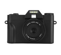 Cámara Digital 4K, WiFi 48MP Pantalla IPS HD de 3 Pulgadas, Cámara con Pantalla Abatible con Enfoque Automático y Zoom Digital 16X para Fotografía, Vlogging con Funciones