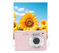 Cámara Digital, 50mp FHD 4K Vlogging Camera con 16x Zoom Anti Shake, AF Autofocus Retrath Camera con Luz de Relleno, Cámara Compacta de Pantalla de 2.8 Pulgadas para Niños Niños