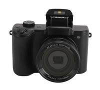 Cámara Digital 5K, Cámara de Vlogging Antivibración con Enfoque Automático AF de 64MP,Cámara Vintage Profesional con Zoom óptico 5X Frontal y Trasero de Doble Lente para (Enchufe