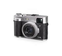 Cámara digital 5K con cámaras frontal y trasera, visor, enfoque automático, antivibración Black