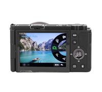 Cámara Digital 5K con Pantalla Táctil Plegable de 3,2 Pulgadas, Cámara Vlogging de 64 MP, Estabilización WDR, Zoom óptico 12X, Enfoque Automático, Cámaras Digitales de Apuntar y