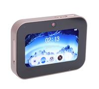 Cámara Digital, 64MP 4K 3 Pulgadas HD Pantalla Táctil Triple Lente Compacta Apunta y Dispara Cámara 3600mAh Batería de Gran Capacidad Conectividad OTG Cámara de Viaje