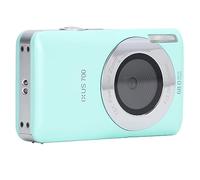 Cámara Digital 8K HD, 68MP 2.7in Pantalla Digital Point and Shoot, Zoom 16X Temporizador Disparo Filtro de Belleza Grabación de Video Cámara Digital Compacta (Verde)