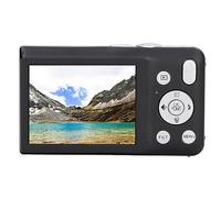 Cámara Digital 8K HD, 68MP 2.7in Pantalla Digital Point and Shoot, Zoom 16X Temporizador Disparo Filtro de Belleza Grabación de Video Cámara Digital Compacta (Negro)