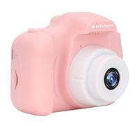 Cámara digital AgfaPhoto Realikids Cam Mini 12MP Rosa estabilizador pantalla 2"