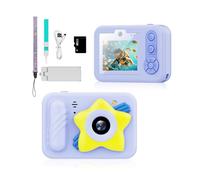 Cámara digital apta para niños, imagen de 4800 W, 1080P, IP68, diseño fuerte, ideal para natación, nieve, jugar, cámara a prueba de niños