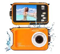 Cámara Digital Aquapix W3027 Wave (Naranja) - EASYPIX