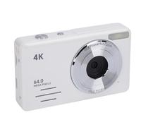 Cámara Digital, cámara compacta 4K de 64 MP con Zoom Digital de 16X y luz LED de Relleno, Pantalla de 2,88 Pulgadas, cámara de vlogueo con Enfoque automático para Adolescentes